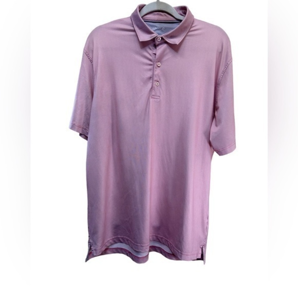 Johnnie-O Print Performance Short Sleeve Stretch Polo Shirt